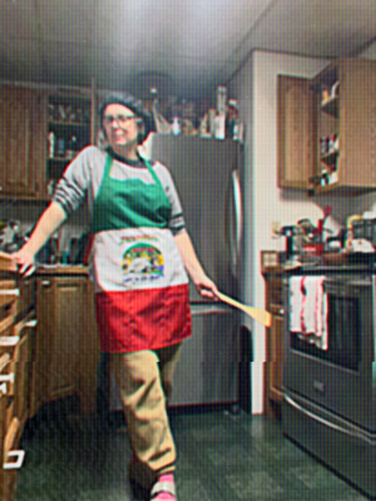 Portrait of a Christmas chef