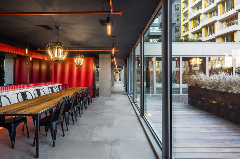 Work space at 10 Montieth designed by ODA Architecture