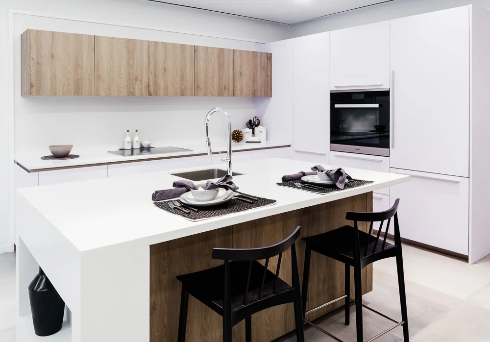 Interior design of Porcelanosa's Flagship Showroom New York