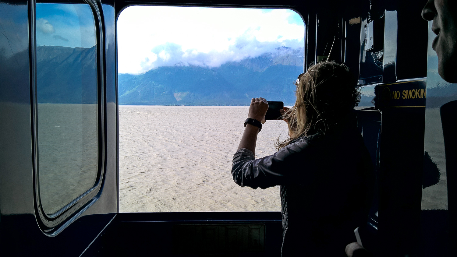 The train had this awesome open air vestibule that you could lean out of to shoot. (Shot with the Nokia Lumia 640 XL)