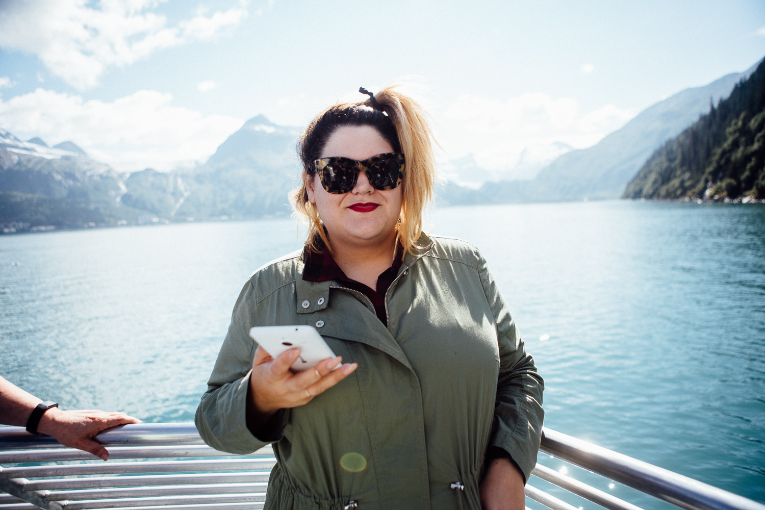 Eventually, I reverted back to my true nature and started taking pictures of people on the boat. (Shot on my DSLR)