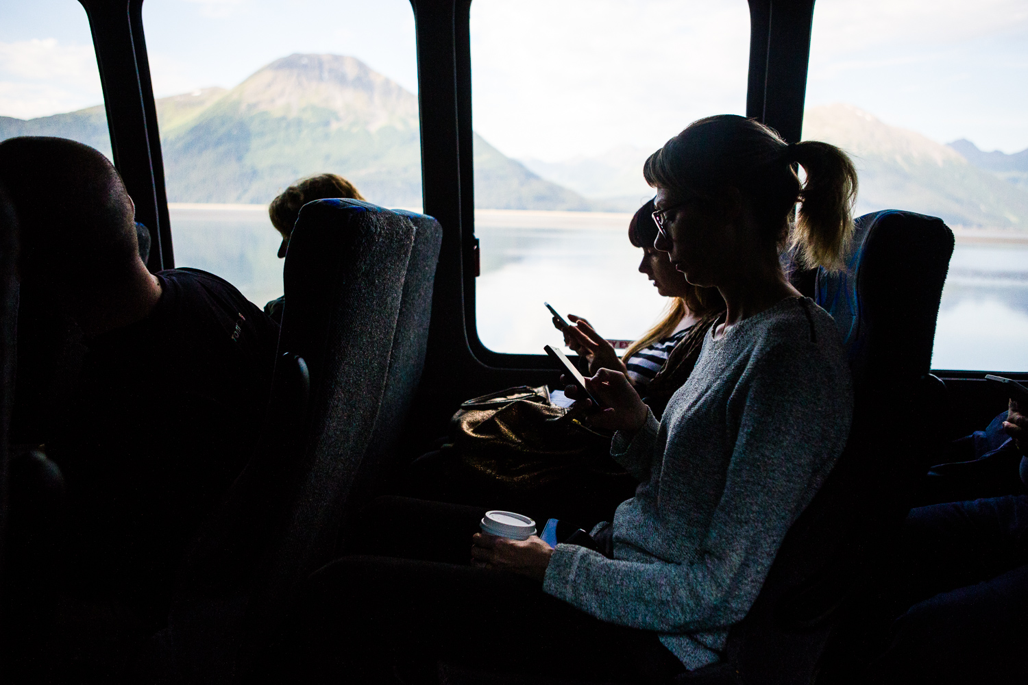 The next morning we were up early to hit the Alaskan Wildlife Preserve. (DSLR)