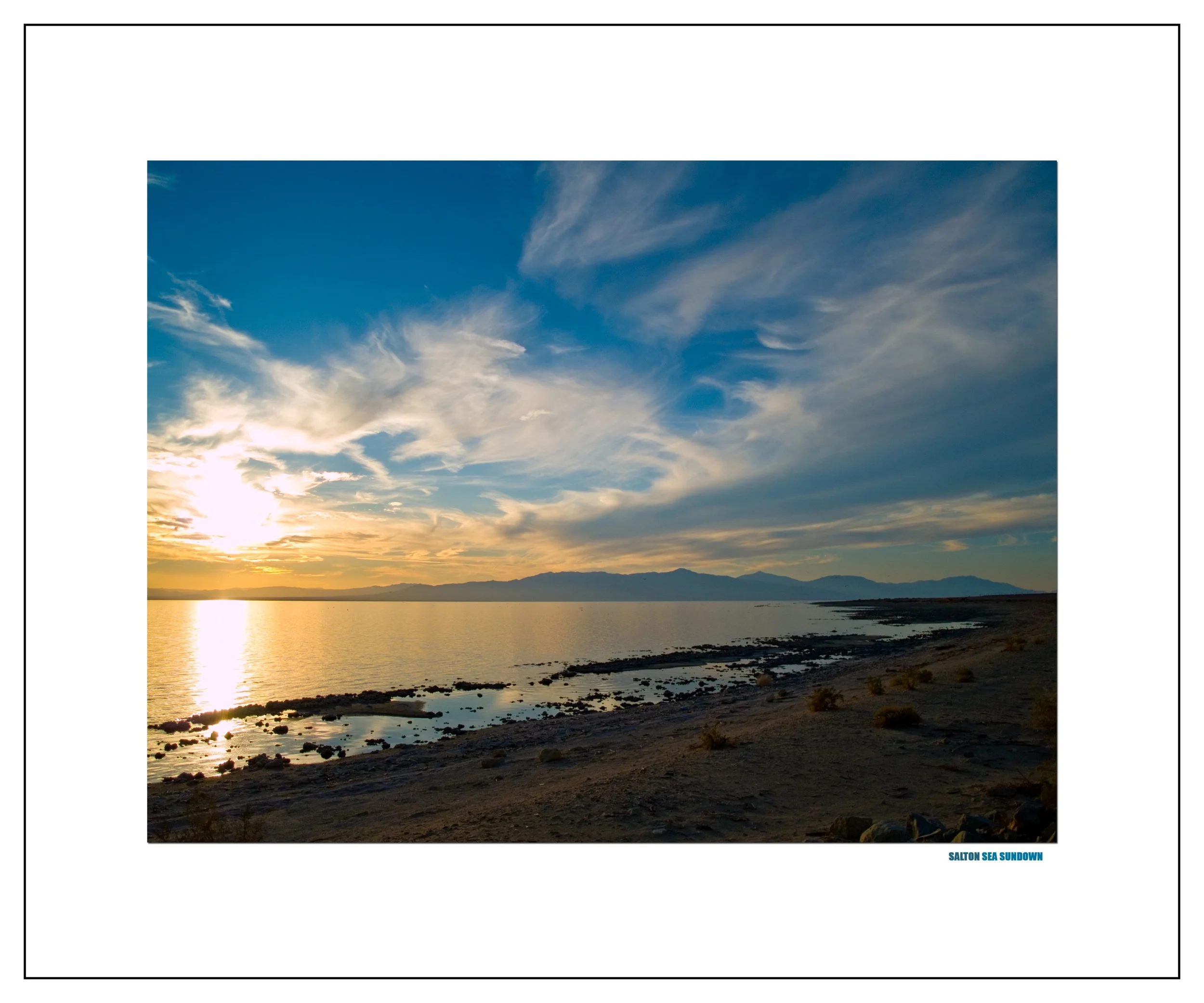 SALTON SEA SUNDOWN