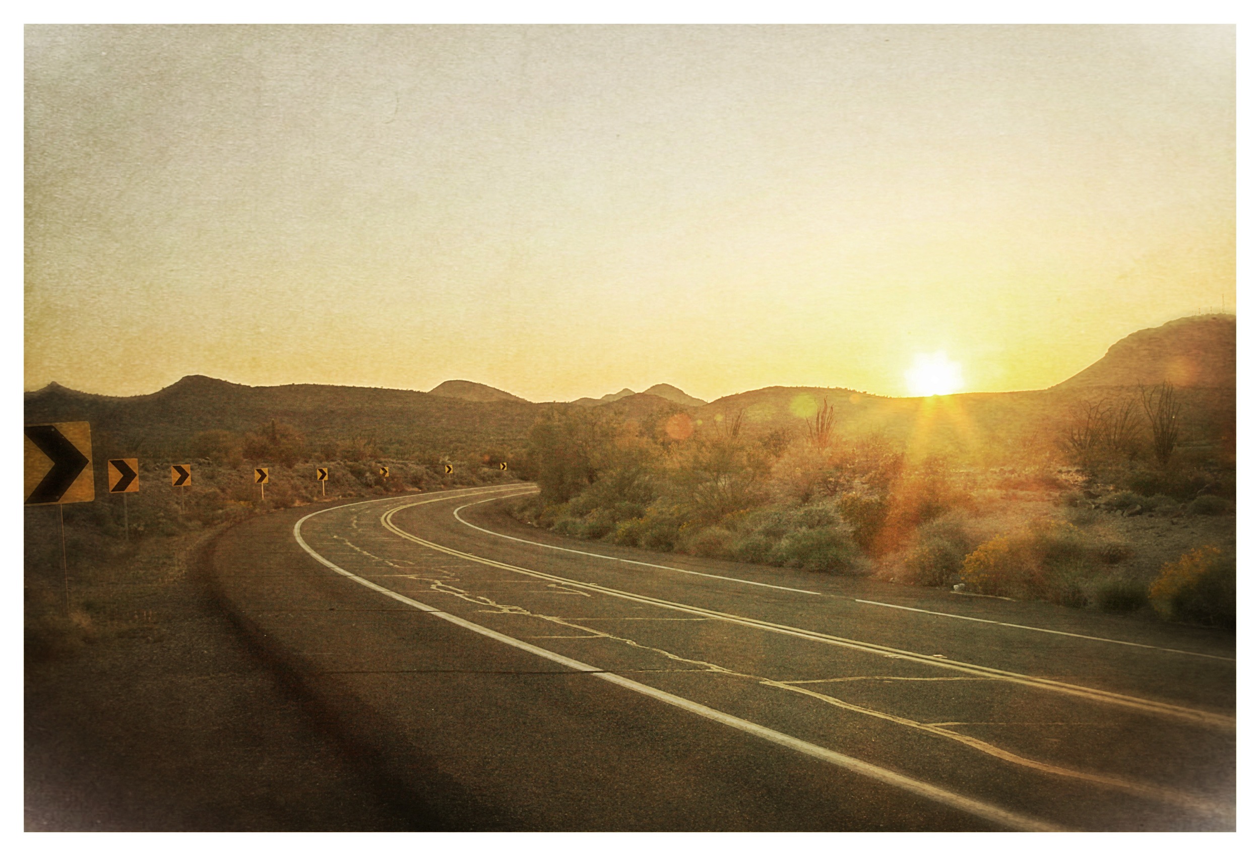 JUST AROUND THE BEND