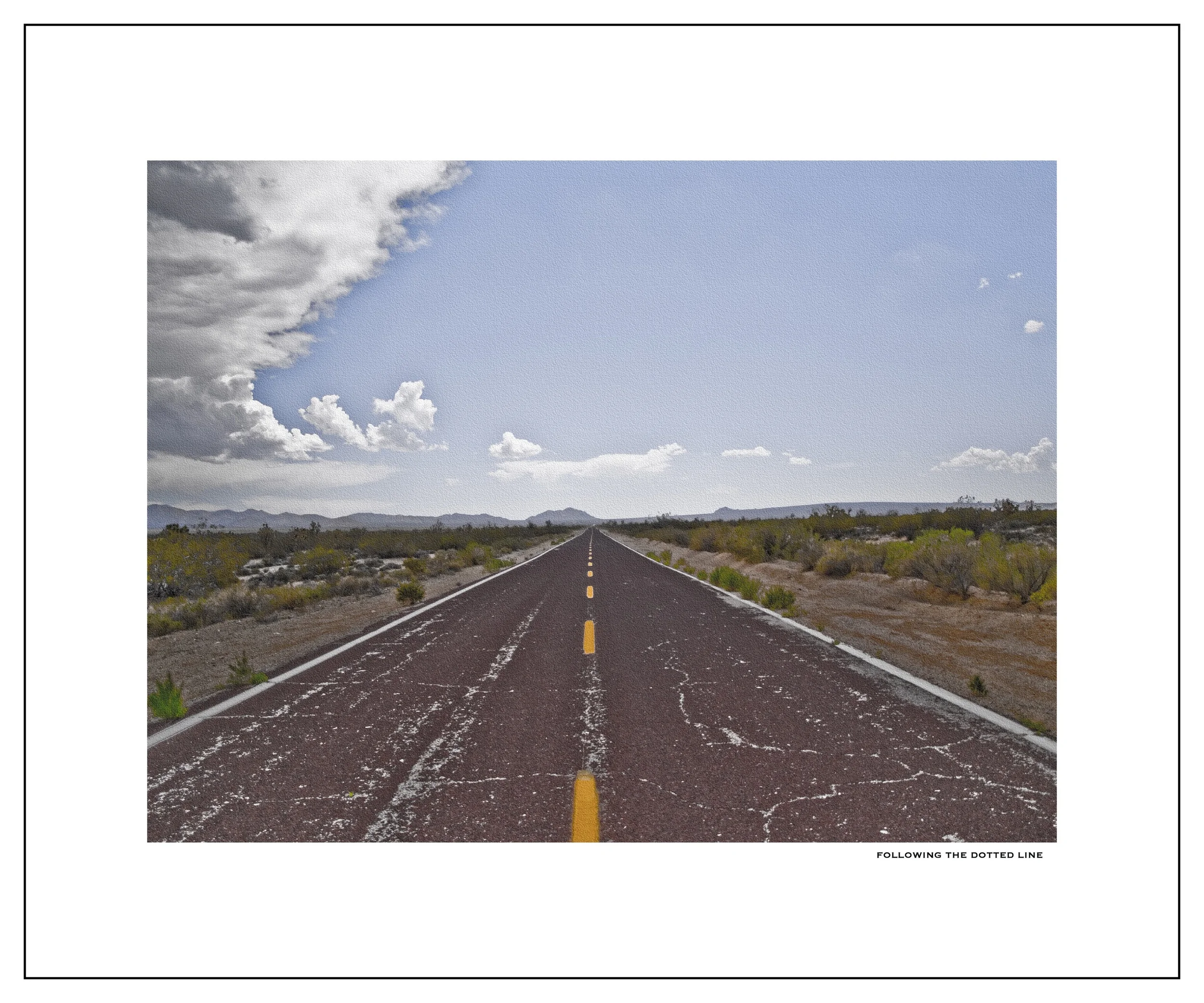 FOLLOWING THE DOTTED LINE