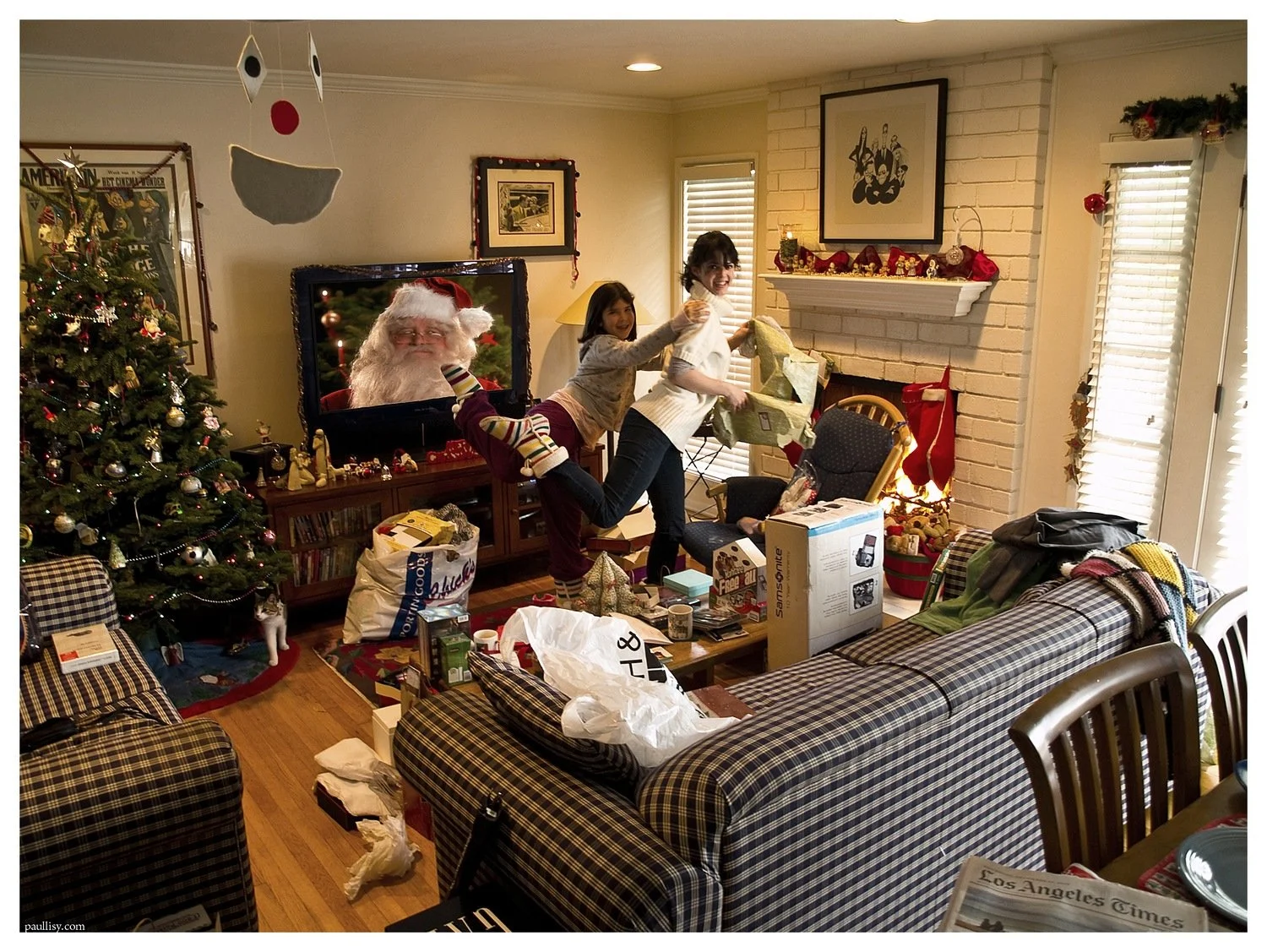 Celebrating Santa's Booties