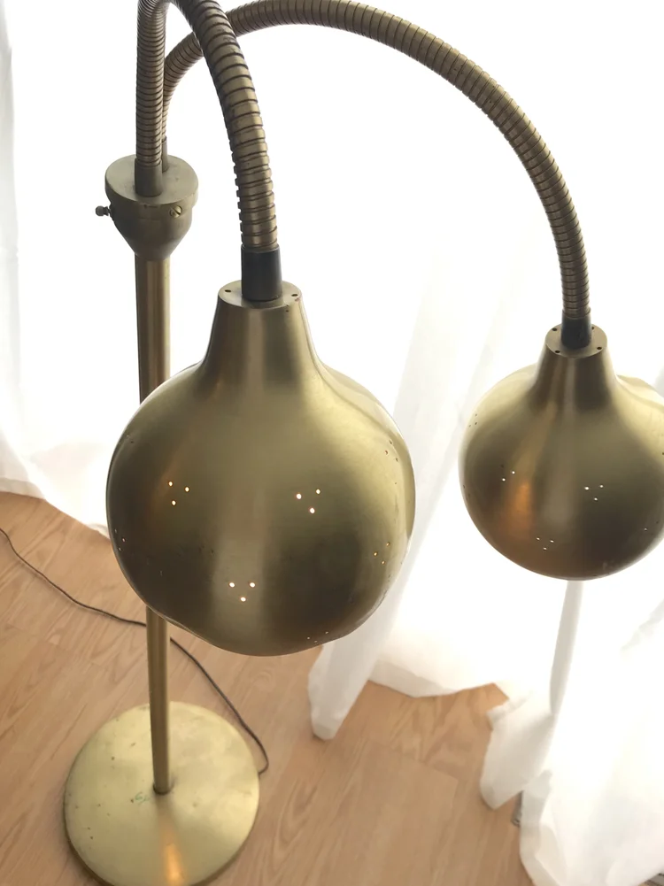 Vintage Gooseneck Floor Lamp Dunepad Vintage Gooseneck Floor Lamp Dunepad, Gooseneck Floor Lamp Vintage