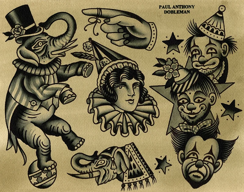 Paul Dobleman original flash sheet 5