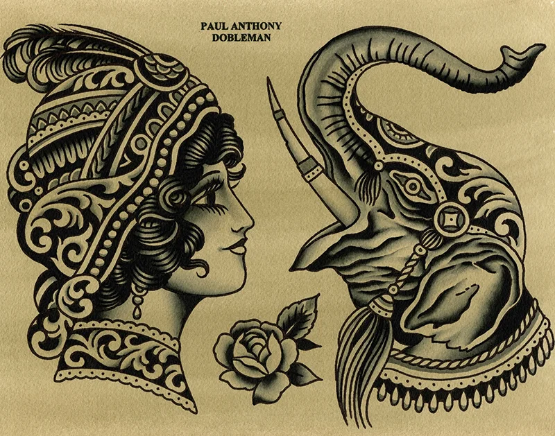 Paul Dobleman original flash sheet 15