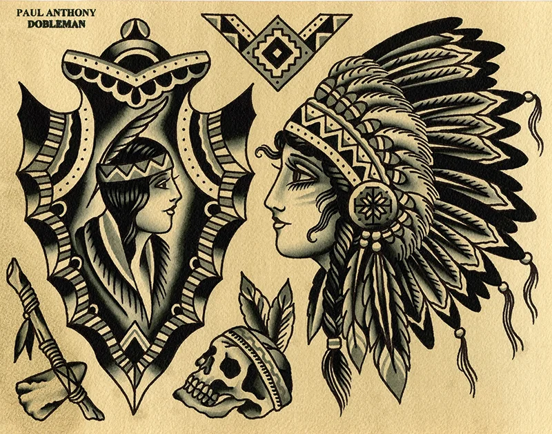 Paul Dobleman original flash sheet 22