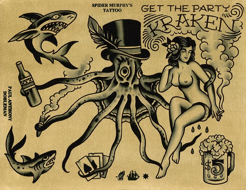 Paul Dobleman original flash sheet 24
