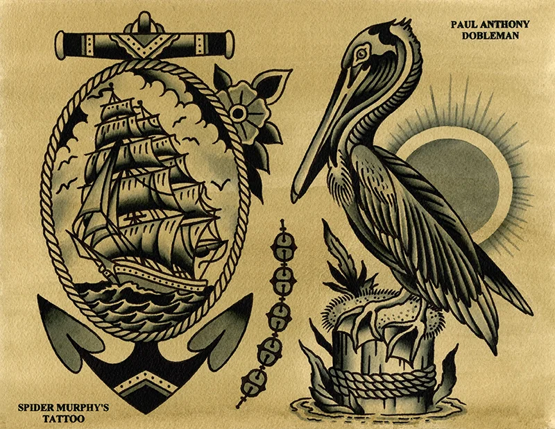 Paul Dobleman original flash sheet 26