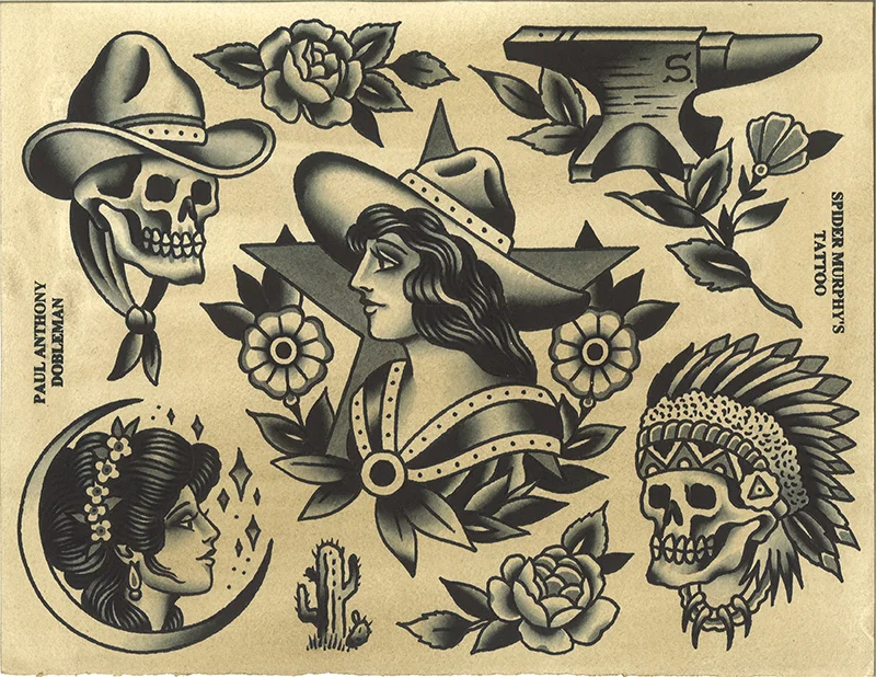 Paul Dobleman original flash sheet 33