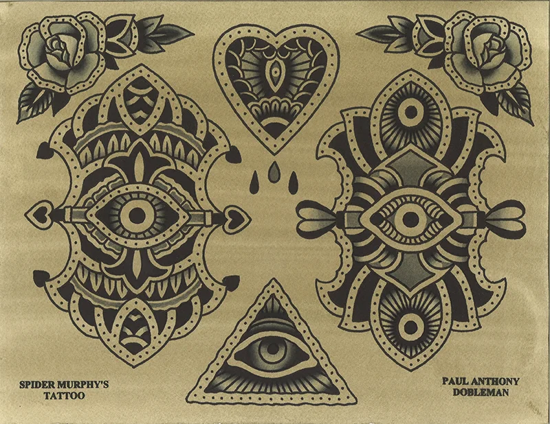 Paul Dobleman original flash sheet 40