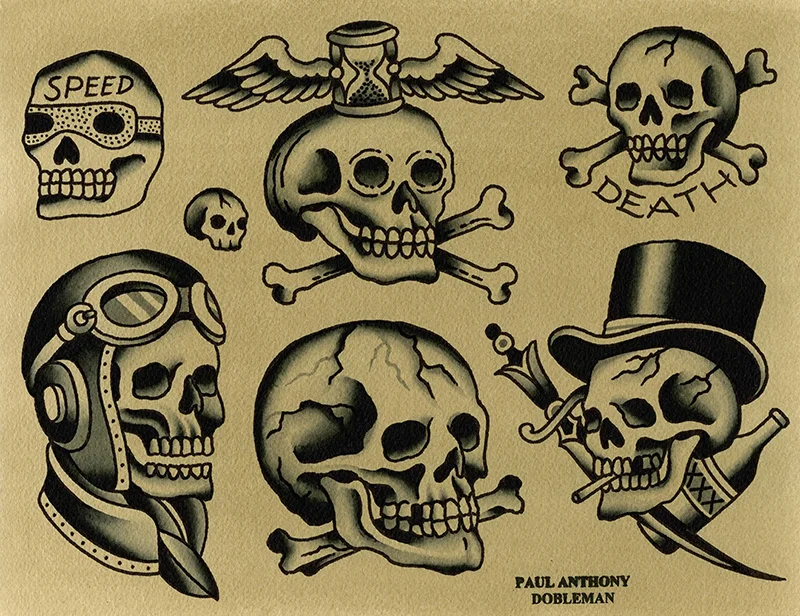 Paul Dobleman original flash sheet 45