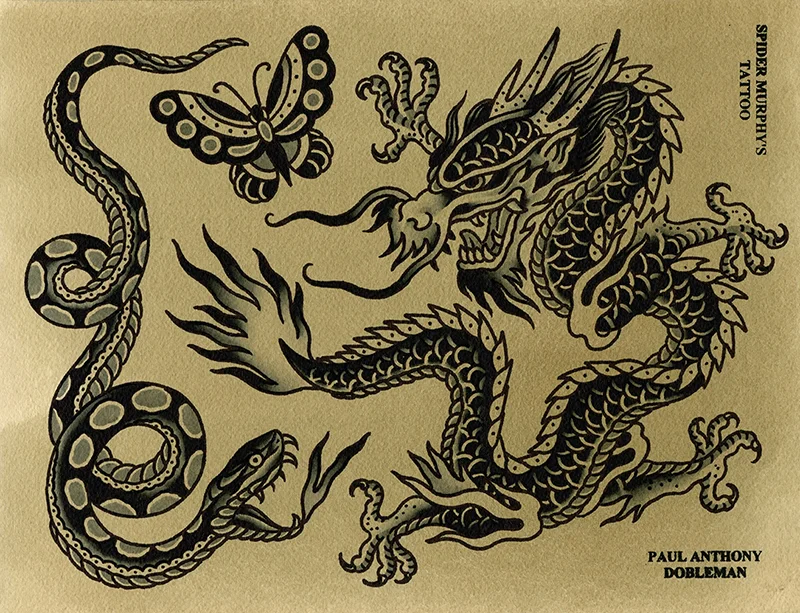 Paul Dobleman original flash sheet 48