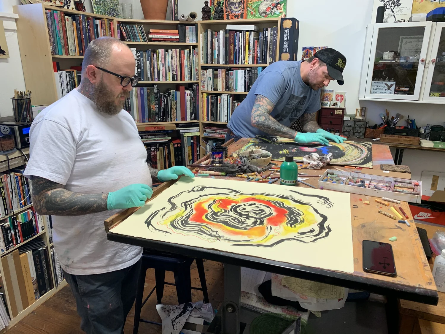 Strumming Maximalism exhibition work