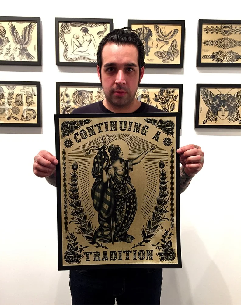 tradition, portrait, signed, numbered, limited