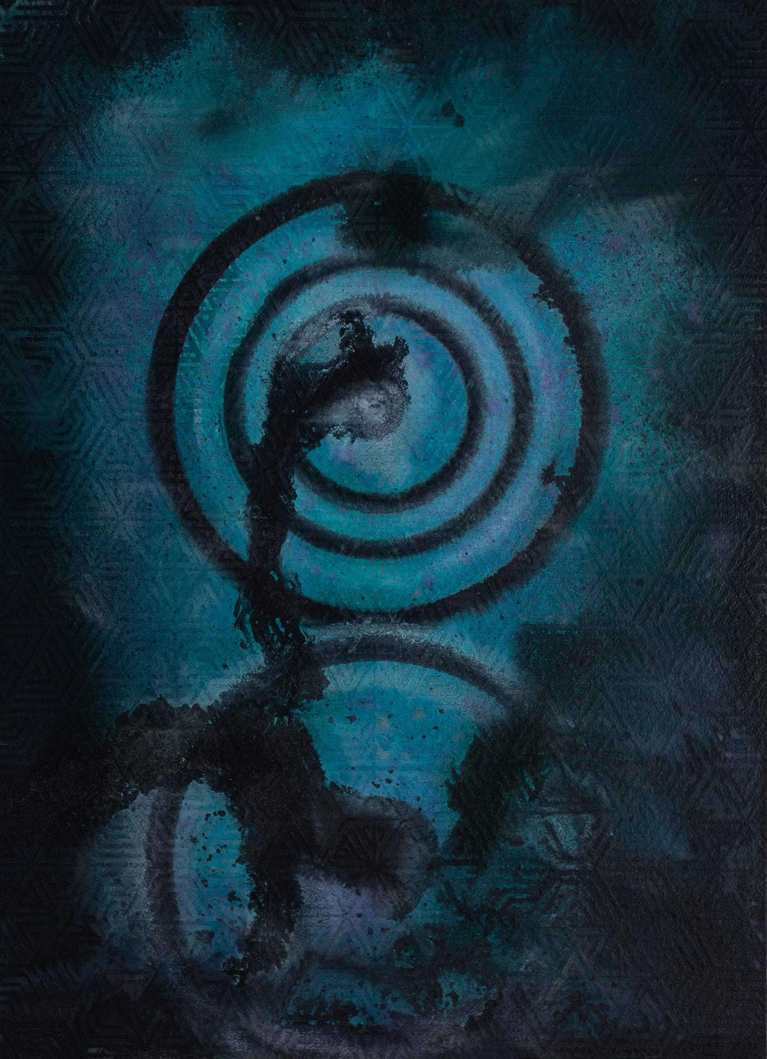 8: Collapsing Balance 21x29” $1500
