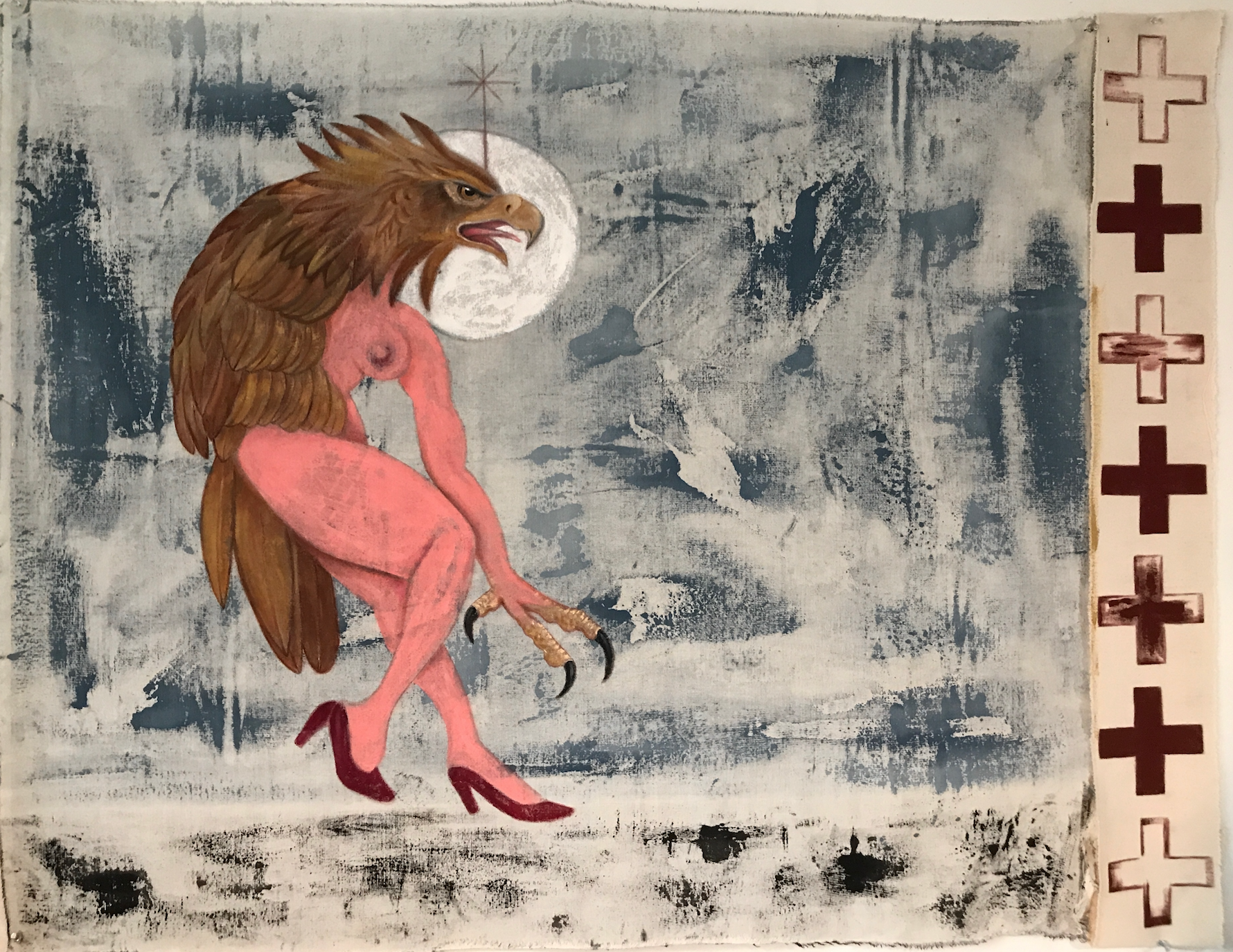 17: Morphing 58"x45" $3000