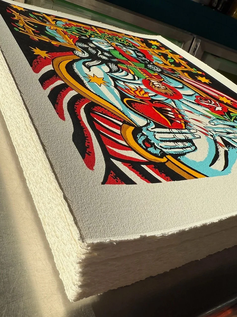 Robert Ryan Radiant Mind Essence limited edition silkscreen print