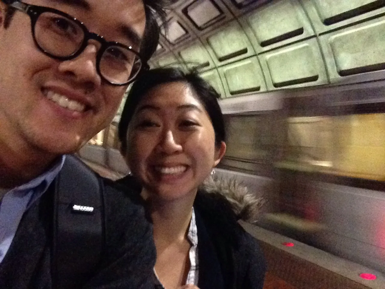 Back in D.C. for Thanksgiving 2012. Union Station Metro.