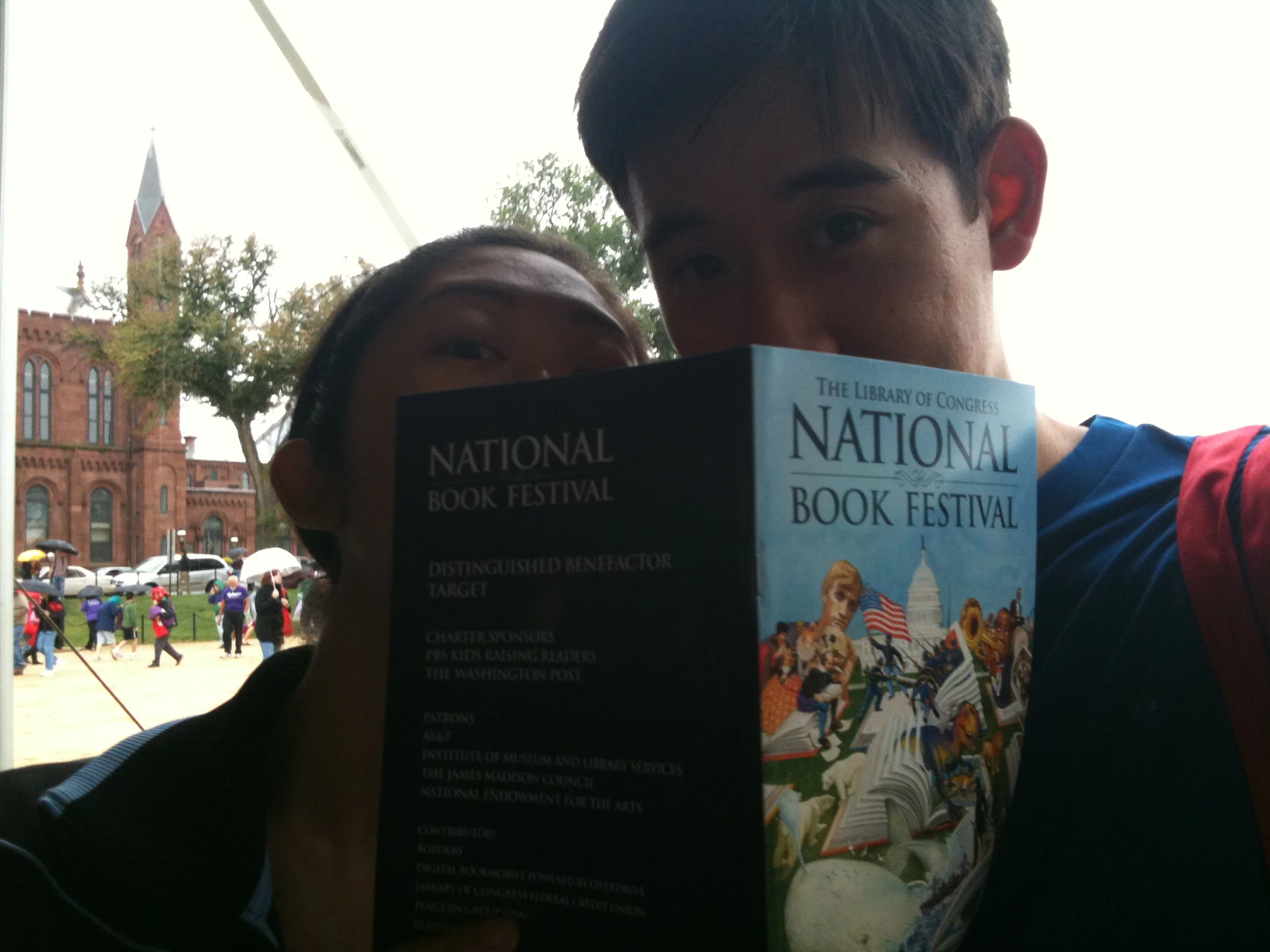   Book festival, National Mall, in D.C. ​September 2009.  