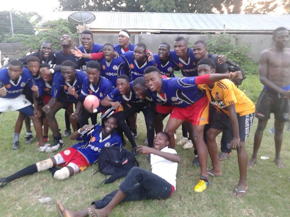Barewa celebrate winning Lilliker Cup 2015.