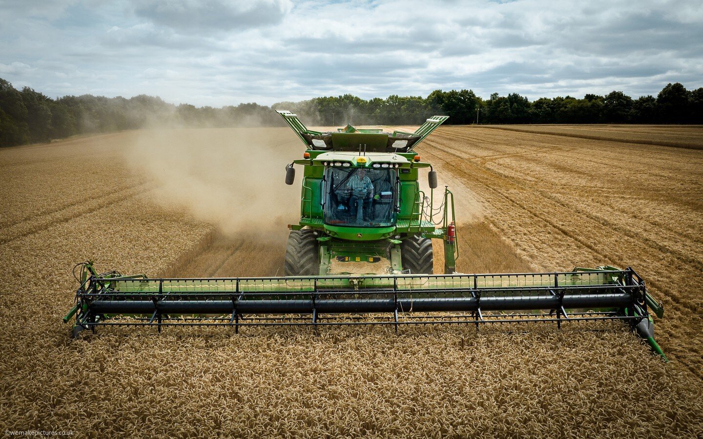 We recently completed a set of images for a local farmer that wanted to photograph his combine harvester at work. It's a must-have shot in the portfolio for aerial photographers, and this time of year, you will see them posted all over social media. 