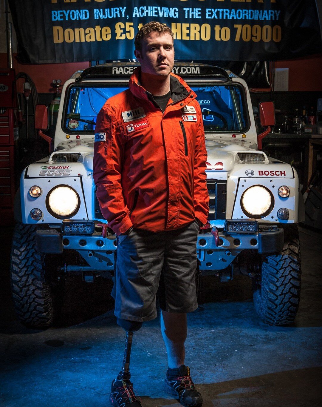 Race2Recovery was a Social Enterprise that took amputees and guided them through their new lives without limbs. The theory was that if they could overcome something as tricky as the Paris Dakar Rally, they would come out the other side well adjusted 
