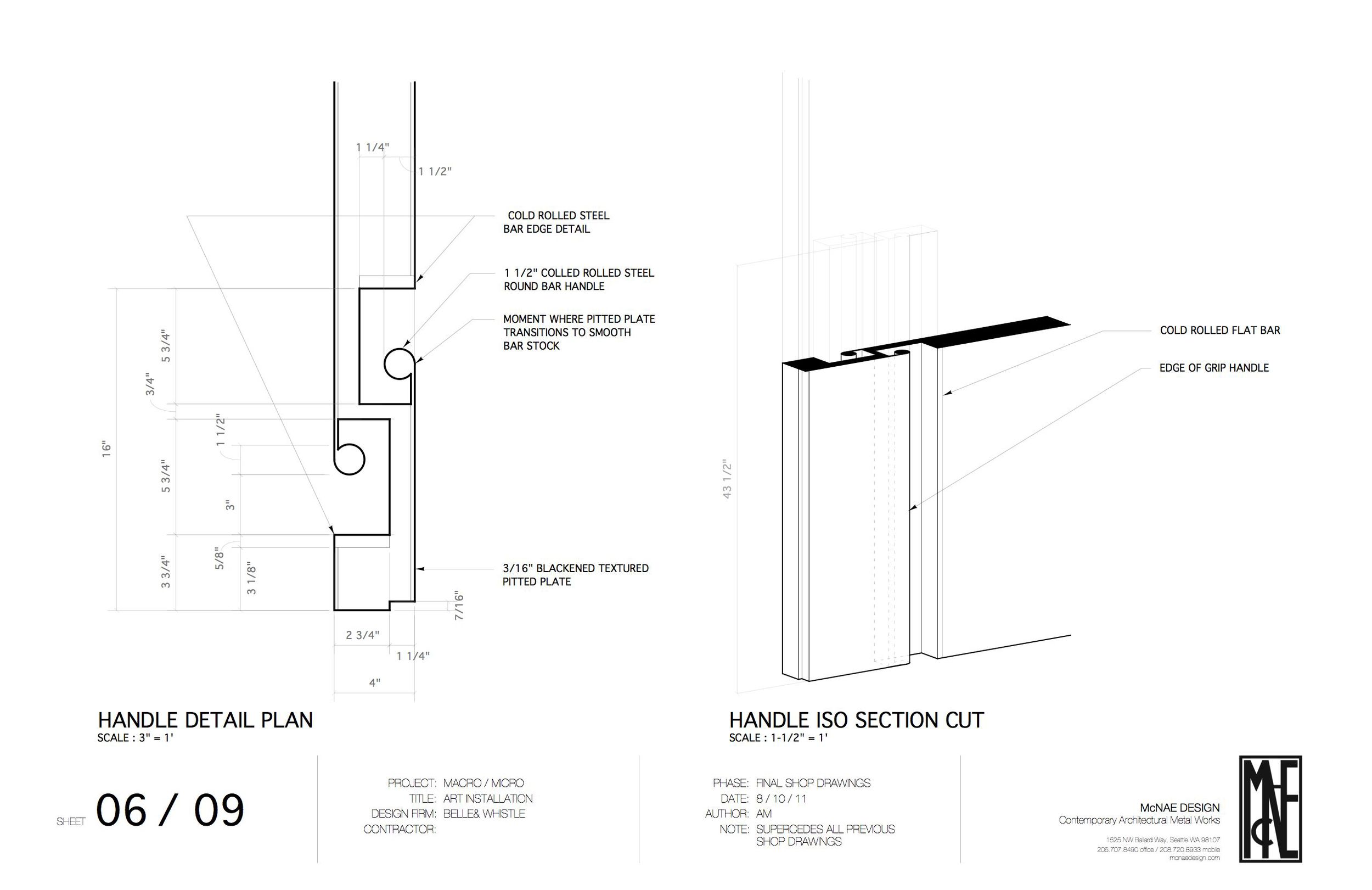 Entry Door / Drawings — McNae Design