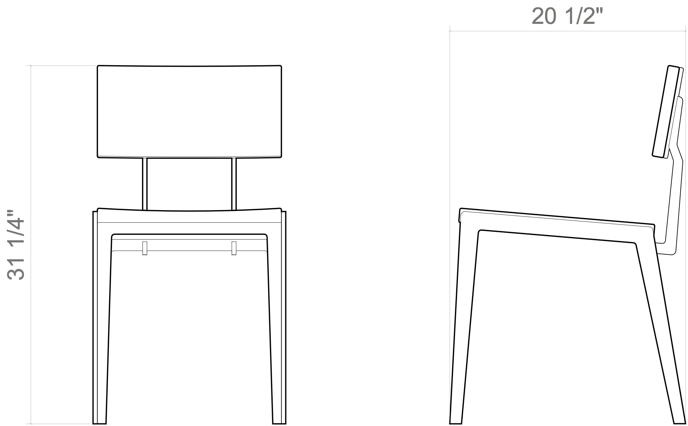 SPECSHeight : 31-1/4"Width : 16"Length : 20-1/2"