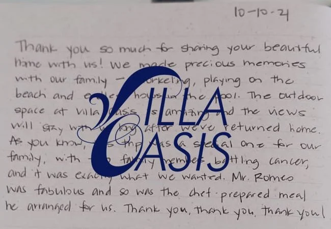 Cancer Warriors from Texas Celebrate Life at Villa Oasis