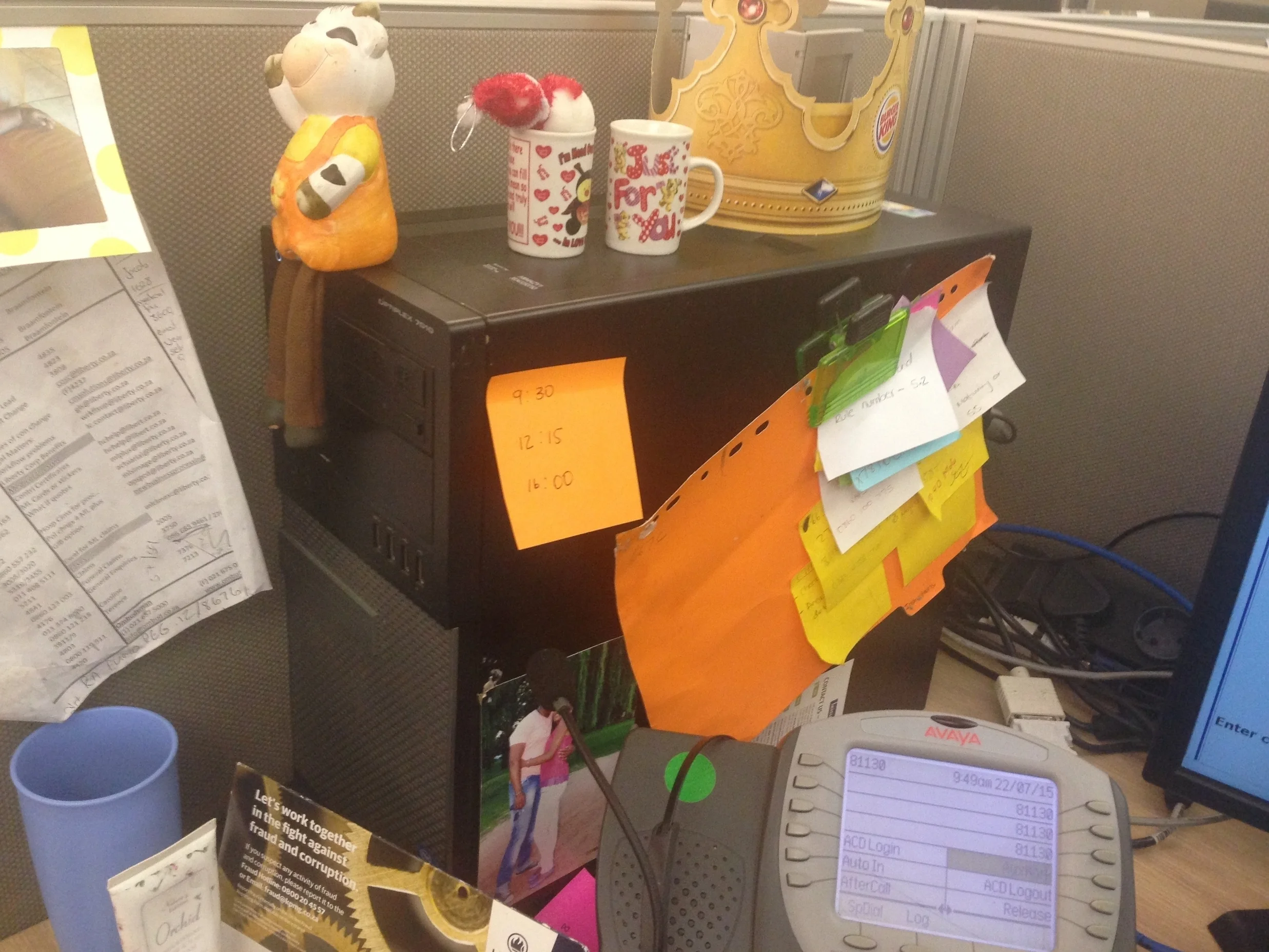 Ethnography at client's offices