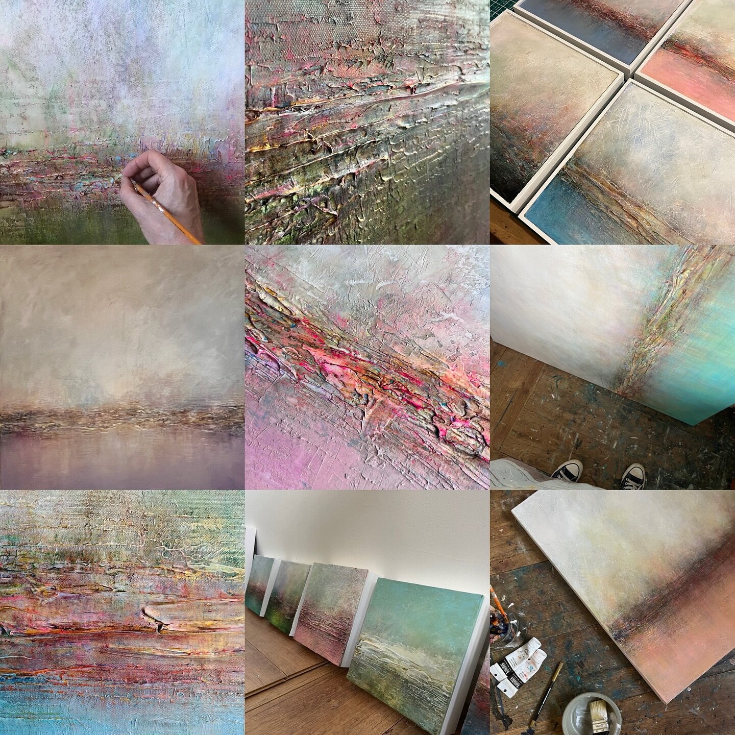 Thank you for your follows, likes, comments and purchases of my work in 2023. Wishing you all a very healthy, peaceful and happy 2024.

#painting #art #ocean #sea #shore #landscape #northernirishart #textures #canvasart #fineart #irishartist #contemp