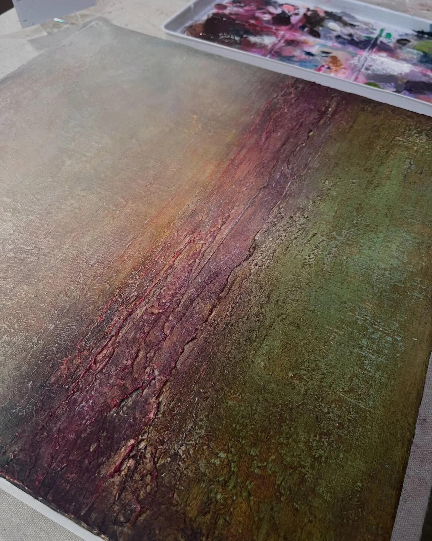 Recent days 🎨🌱

#artist #northernirishartist #natureartist #causewaycoast #glensofantrim #nature #fineartist #atmosphericlandscape #discoverni #discovernorthernireland #art #artcollector #bushmillsart #causewaycoastalroute #wallart #contemporaryart