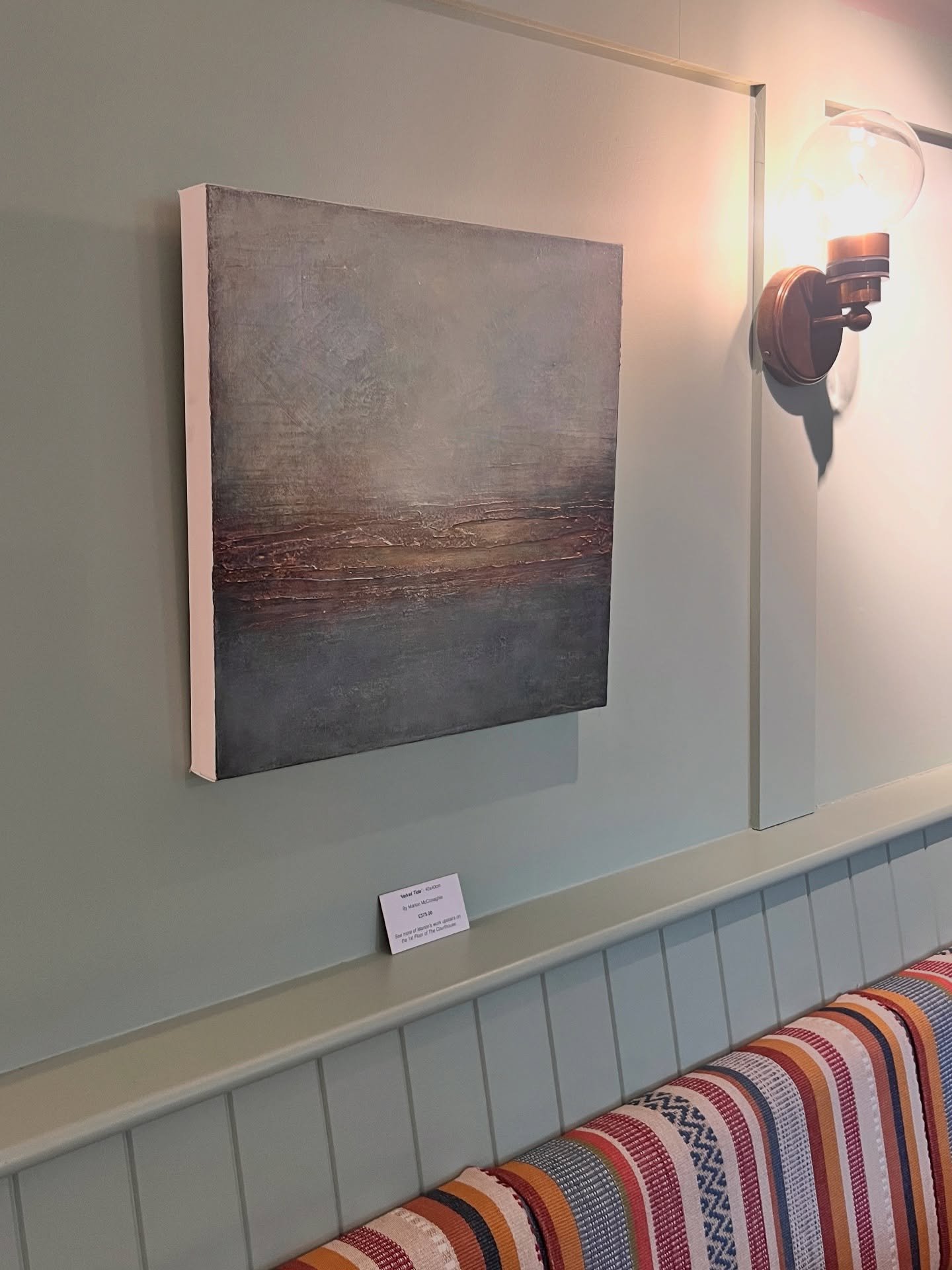 Very proud that the @bistroatthecourthouse at @thecourthousebushmills are displaying three of my new paintings in their beautiful restaurant.

#thebistrobushmills #bistroatthecourthouse #thecourthousebushmills #bushmills #bushmillsart #bushmillsresta