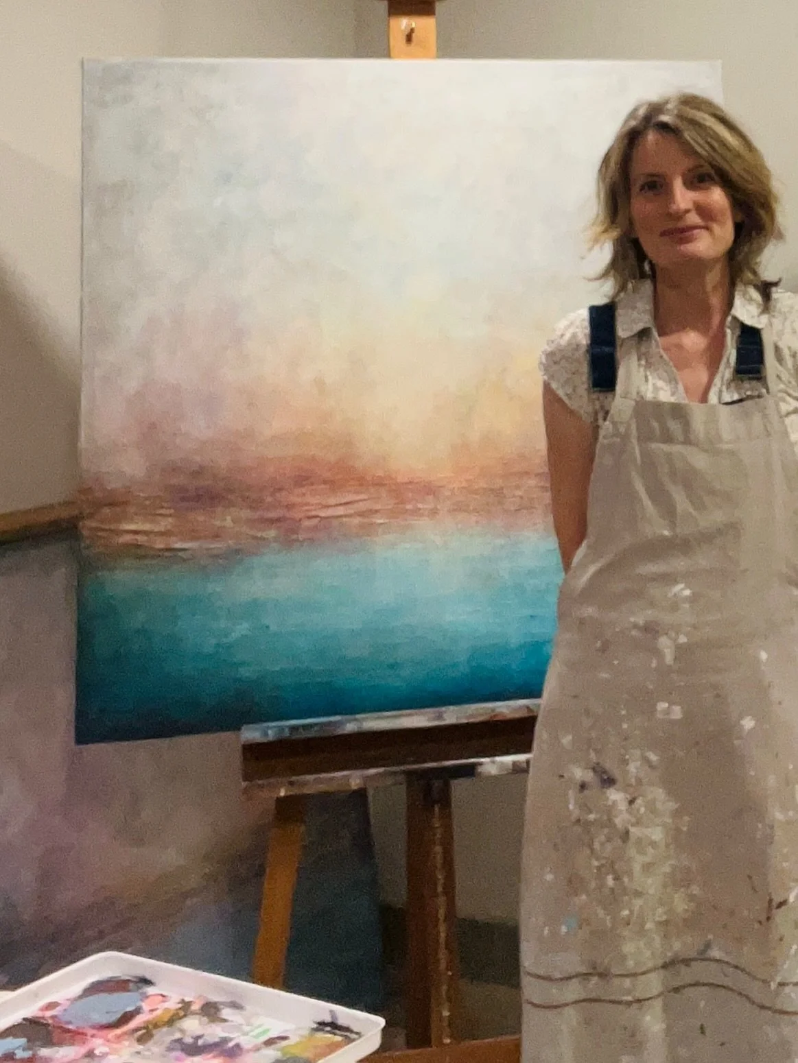 Welcome to &lsquo;Creatives Day&rsquo; @thecourthousebushmills Escape the rain and visit The Courthouse where you&rsquo;ll find the artists and makers here busy at their creations. You&rsquo;ll find me working on some large scale paintings in my stud