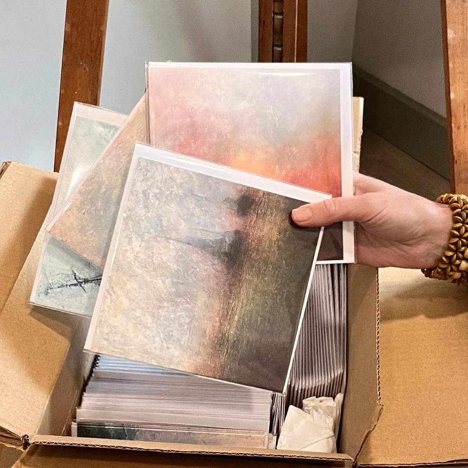 So excited to have new greeting cards available from my studio @thecourthousebushmills 

The ones I have chosen are from past and present paintings, a few boat ones which I hope to create more of at some point in the future. @jprintnantwich @johnsons