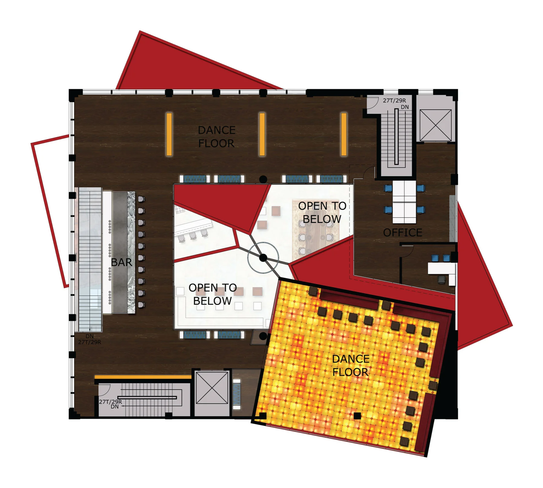 Fifth Floor Plan