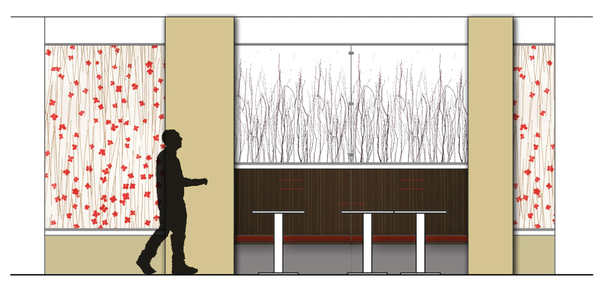 Accent Wall Elevation