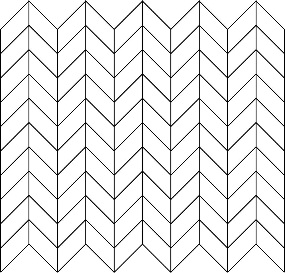 Subway Tile Patterns, Chevron Tile Pattern