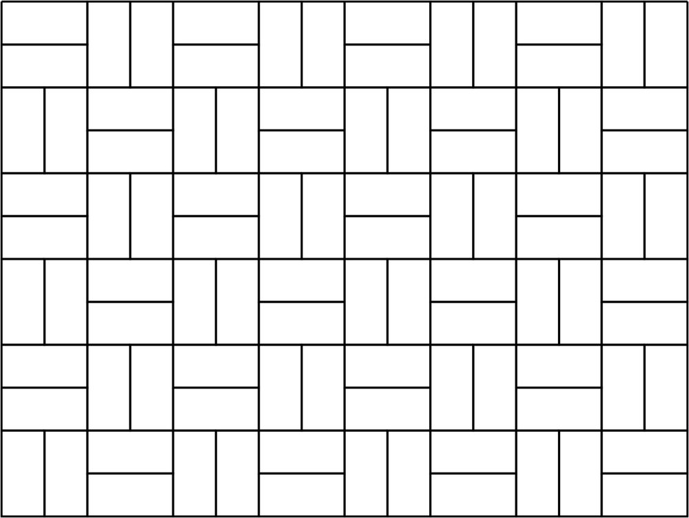 Common Subway Tile Patterns, White Basketweave Subway Tile