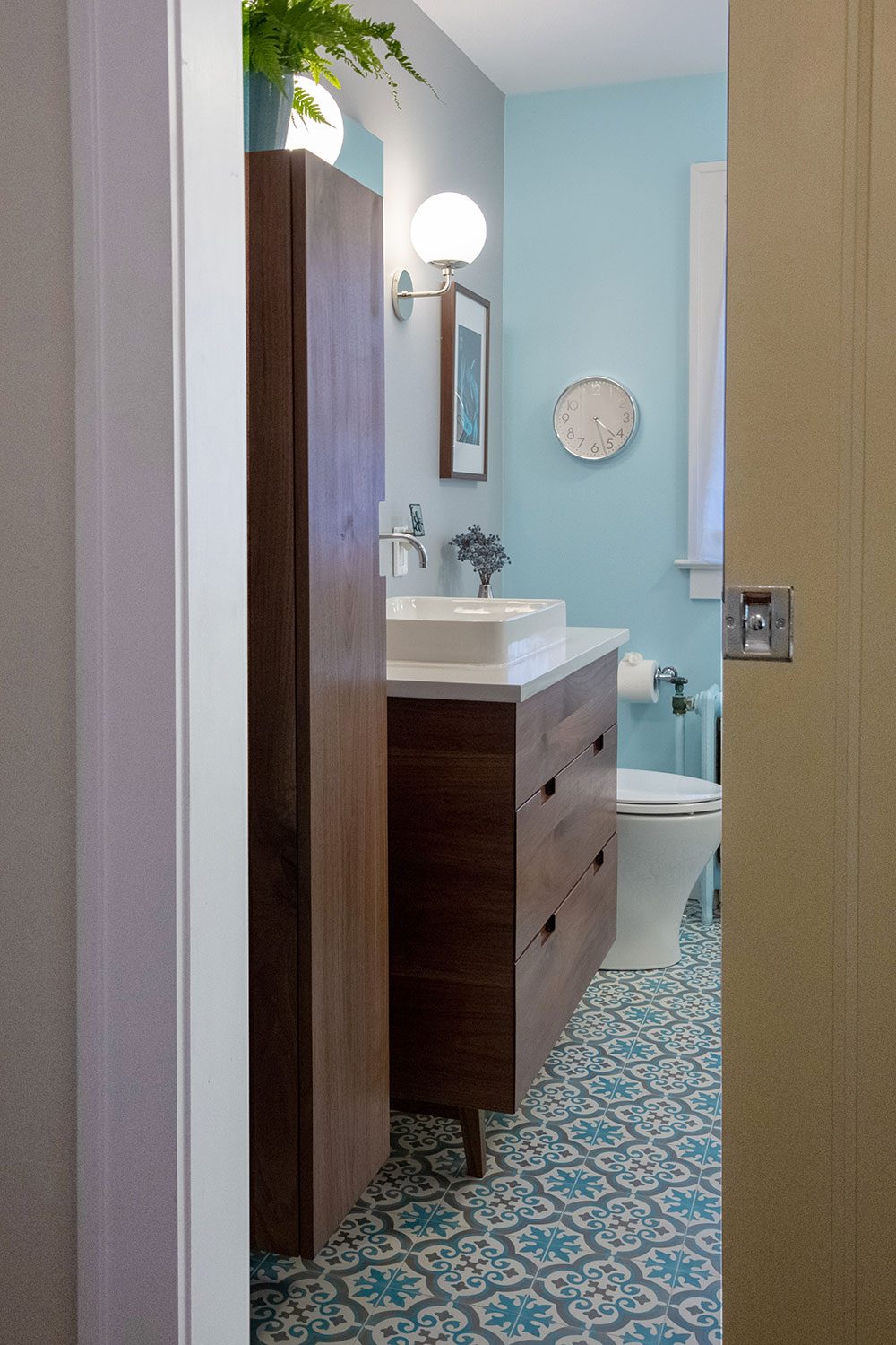 Pitman Mid Century Modern Bathroom Sg23 Design Pitman Mid Century Modern Bathroom