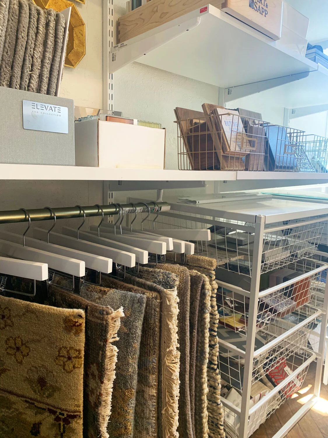 How We Organized the Materials Library in Our Interior Design Studio