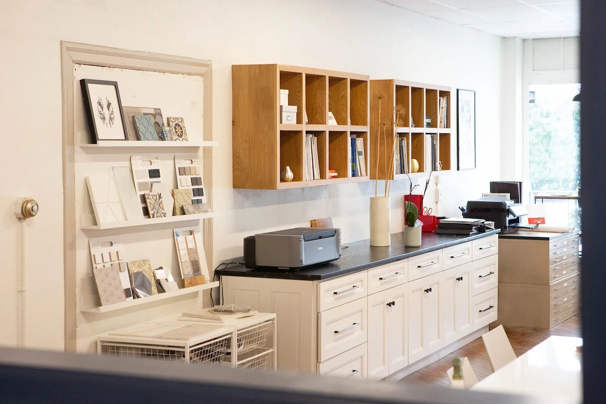 How We Organized the Materials Library in Our Interior Design Studio
