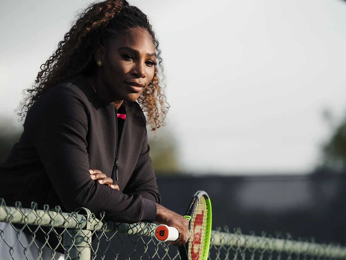 Serena Williams. Photography by Nicole Gazzano