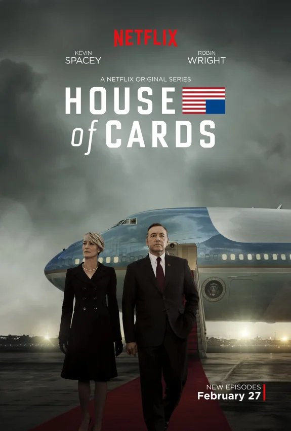 ROBIN WRIGHT, people! Image cred: Netflix