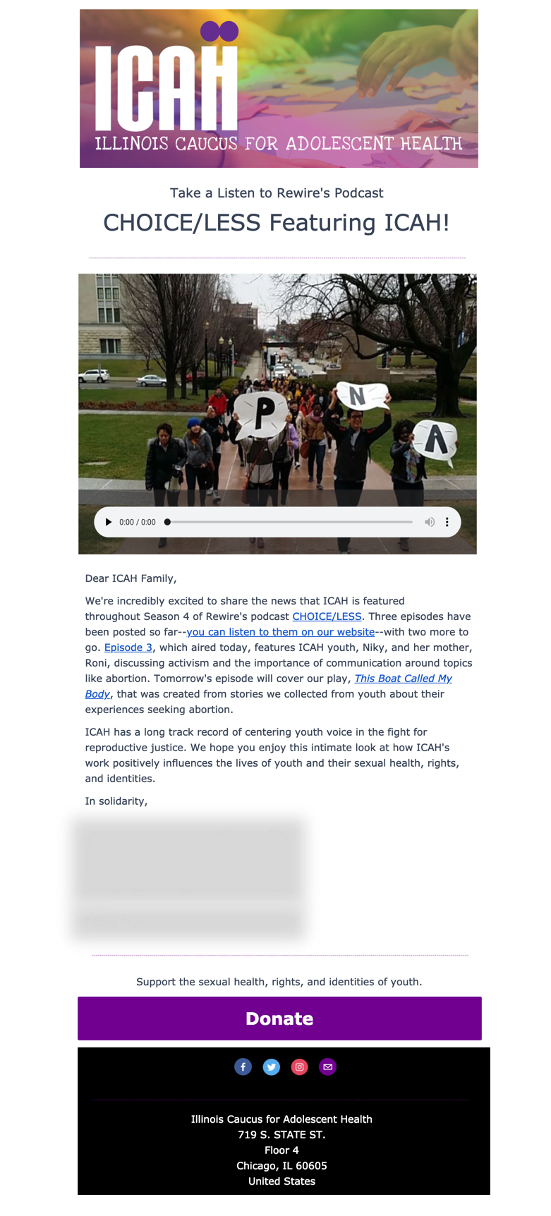 ICAH Emails