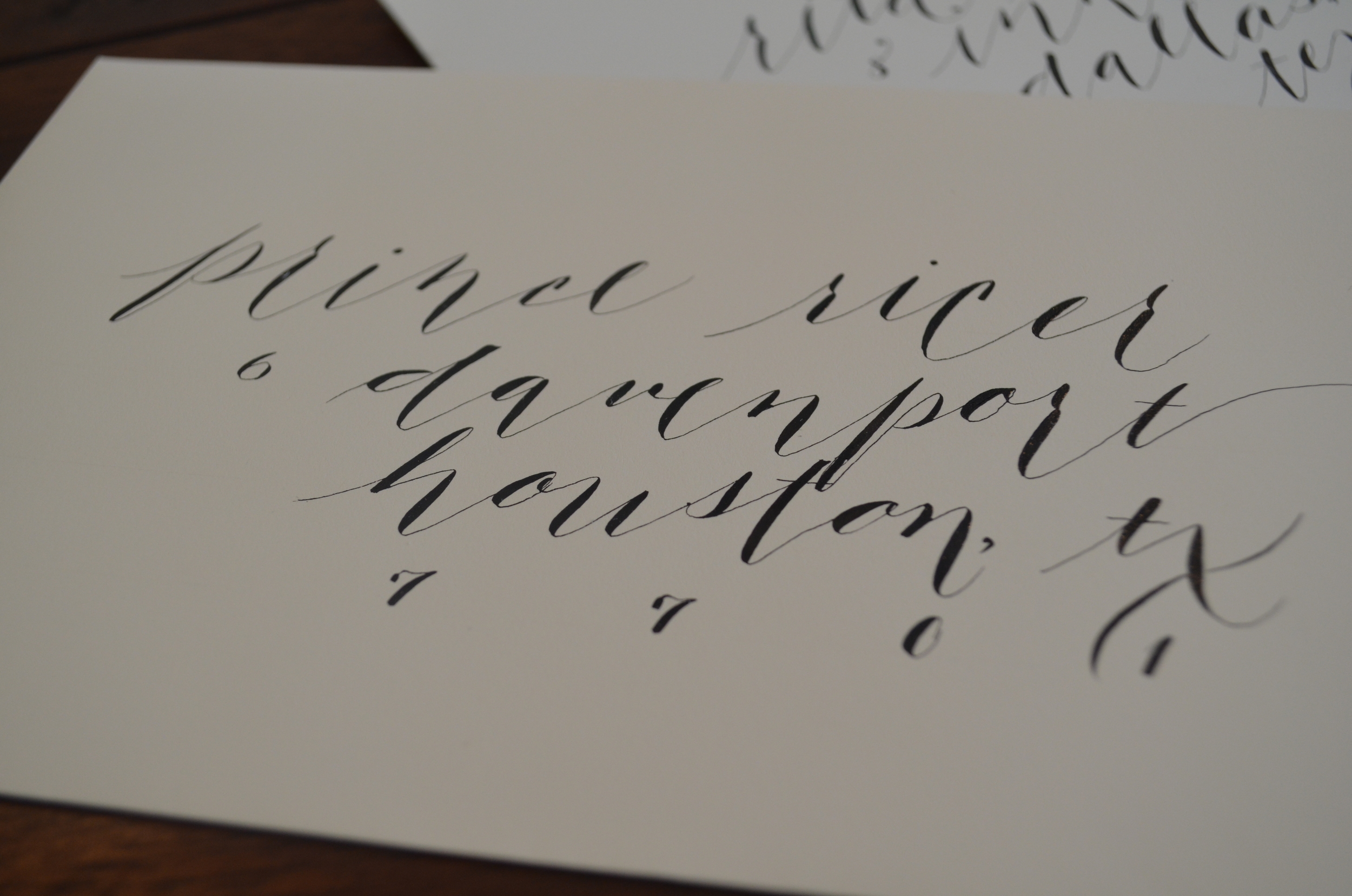 Houston Wedding Calligrapher - Modern.JPG